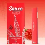 Strawberry Cough Sauce Disposable : 1G Live Resin Infused